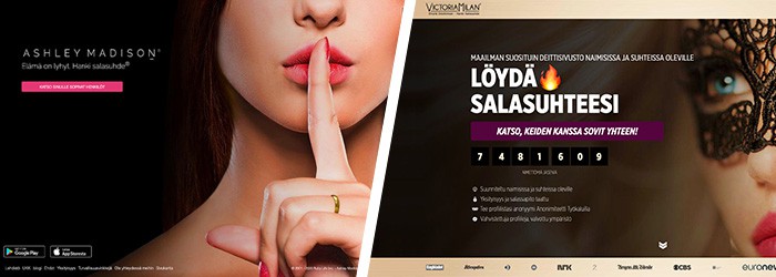 Ashley Madison vai Victoria Milan